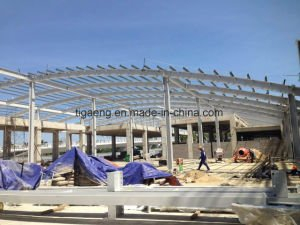 El marco de acero estructura las estructuras de acero constructivas del almac&eacute;n