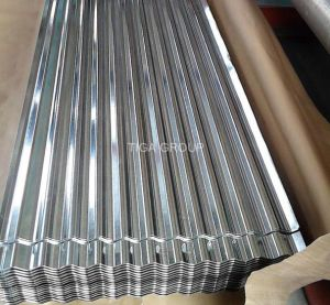 Hoja de acero de Aluzinc del Galvalume del metal de la onda acanalada del material para techos para la azotea