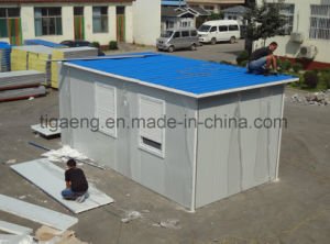 Casa prefabricada modelo prefabricada modular de la casa K para el campo