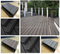 Tabl&oacute;n de madera del suelo del HDPE del pl&aacute;stico Decking/WPC de la resistencia del moho