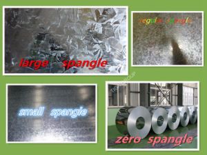 Azulejos de azotea de acero revestidos galvanizados acanalados del cinc de la hoja del hierro