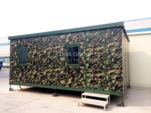 La casa Pre-Hecha del envase/prefabric&oacute; el hogar min&uacute;sculo del envase para Suram&eacute;rica