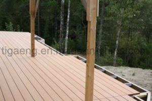 El alto panel WPC-Hecho resistente del Decking de agua de la buena calidad de la seguridad
