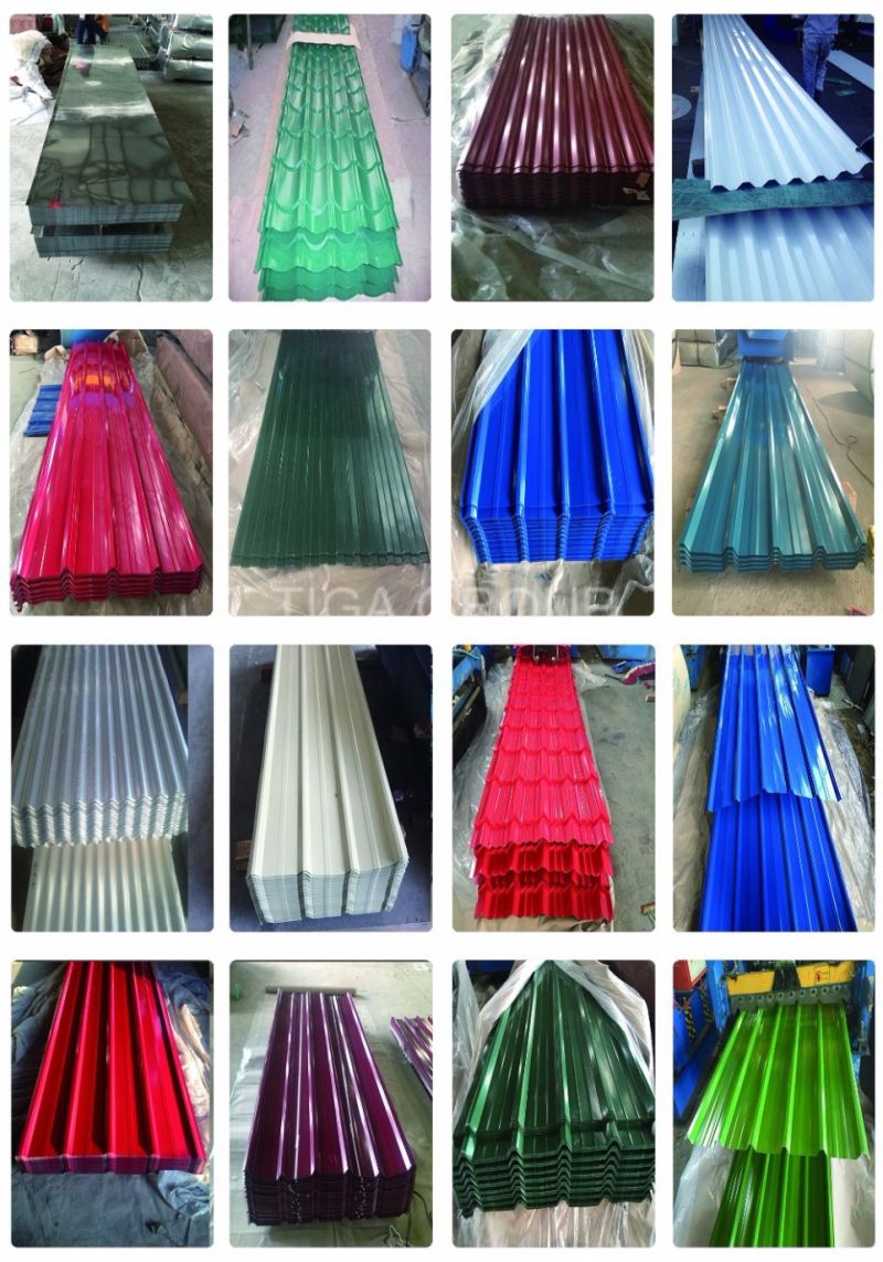 Color Coated Steel Plate/Corrugated Roofing Sheet Directly From Chinese Manufacturer