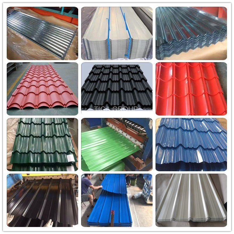 Metal Roofing Material Prepainted Steel Plate/Anti Corrossion PPGI Roof Sheets