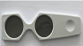 Поляризационные очки для комнаты оптометрии