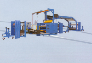 Hot-melt (PUR) lamination machine