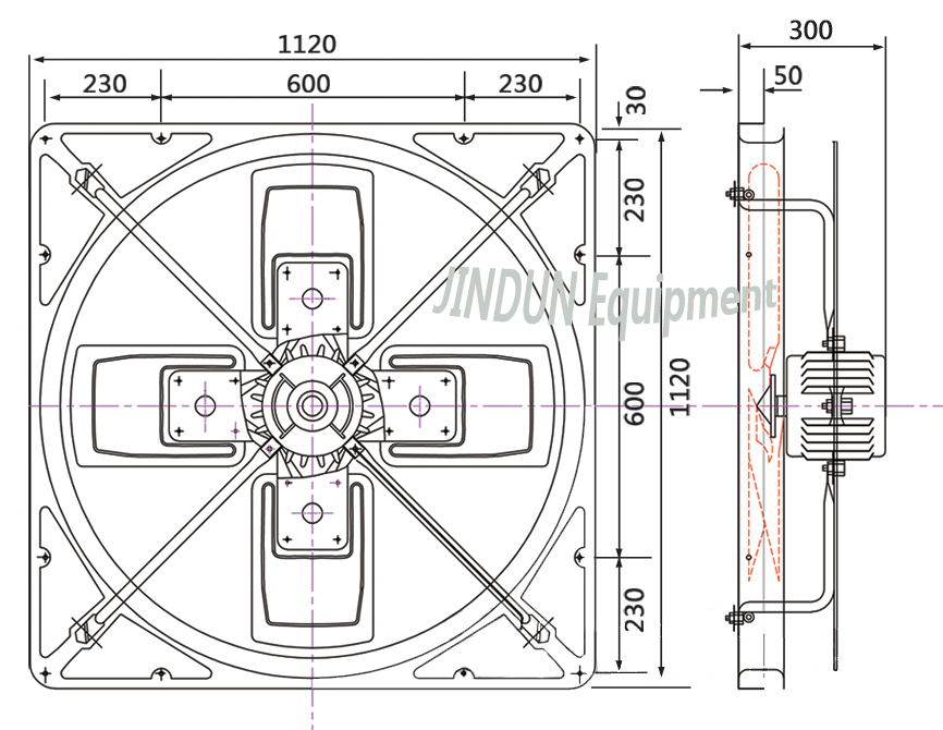 overall dimension of cooling fan JDFDHseries.jpg