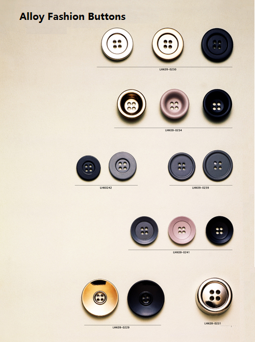 Alloy Fashion Buttons