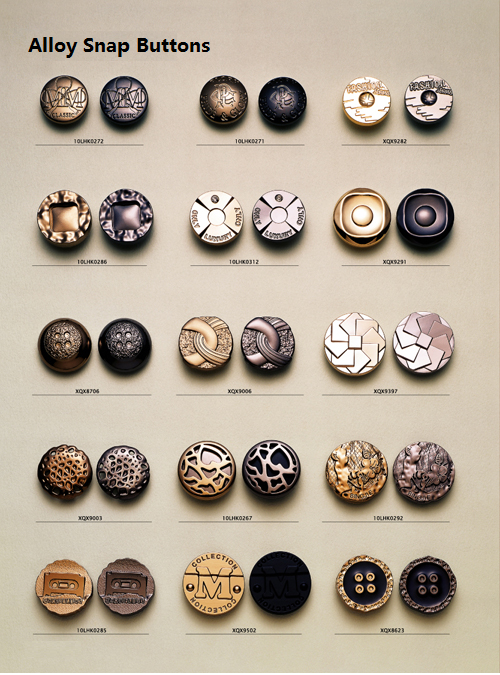 Alloy Snap Buttons