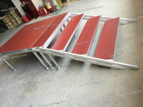 Aluminum Alloy Simple Glass Stage