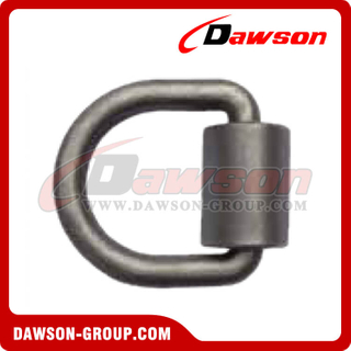 D3002 MBS 18000lbs / 8000kgs 5/8 &quot;Forged D-Ring com solda