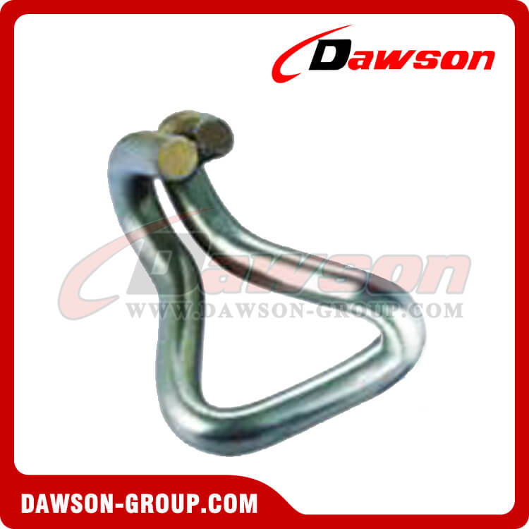 DSWH060 BS 2000KG / 4400LBS 50mm Double J Hook