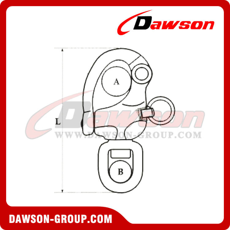 丸頭付きステンレス鋼スイベル スナップ シャックル - Dawson Group Ltd. - 中国メーカー、サプライヤー、工場