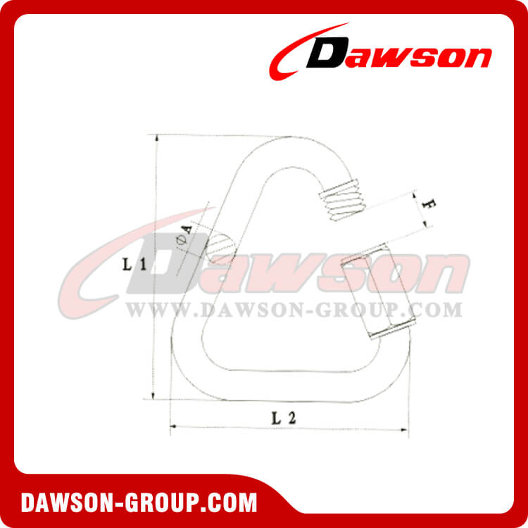 ENLACE R&Aacute;PIDO EN FORMA DE DELTA - DAWSON GROUP LTD.- FABRICANTE, PROVEEDOR, F&Aacute;BRICA DE CHINA