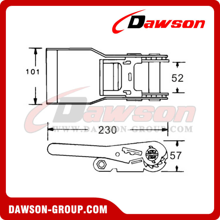 Fivela de catraca DSRB50511 - Fornecedor de fabricante na China