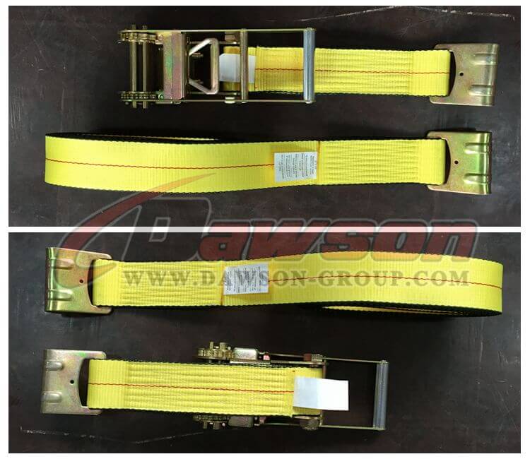 フラット フック付き 1 インチ ラチェット タイダウン ストラップ - Dawson Group Ltd. - 中国サプライヤー、メーカー、工場