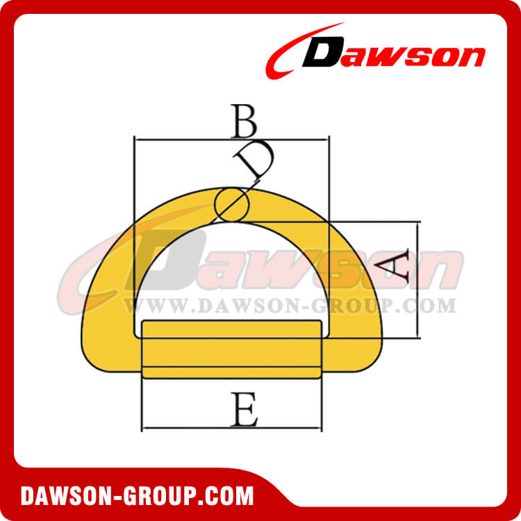 DS310 ラップ付き鍛造 D リング - DAWSON GROUP LTD.- 中国のメーカー、サプライヤー、工場