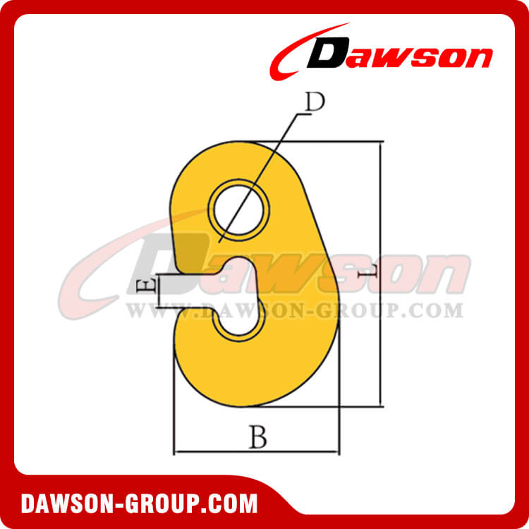 DS066 GANCHO DE ALEACI&Oacute;N G - DAWSON GROUP LTD.- PROVEEDOR FABRICANTE DE CHINA, PROVEEDOR