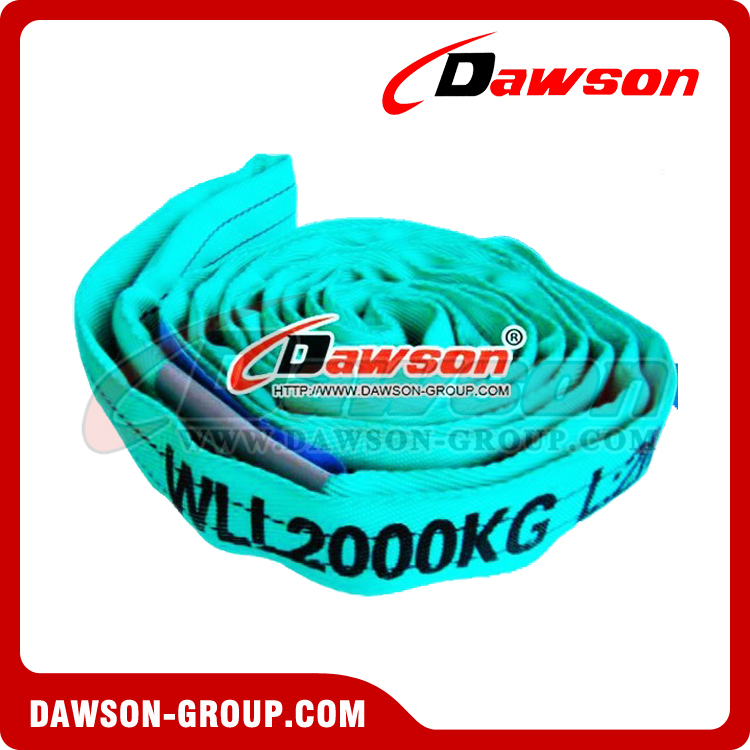 2 Ton Round Slings - Dawson Group Ltd. China Manufacturer Supplier Eslingas redondas de 2 toneladas - Dawson Group Ltd. China Fabricante Proveedor