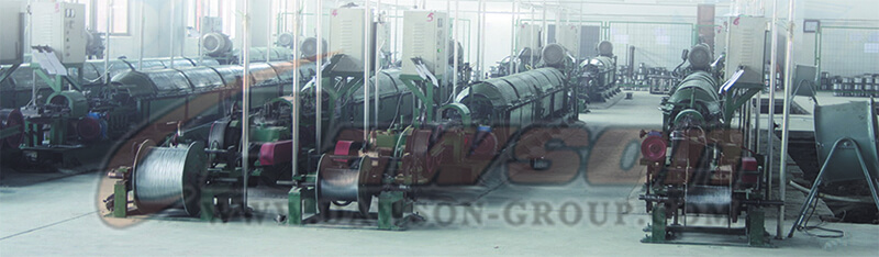 Aplicaci&oacute;n de la construcci&oacute;n de cables de acero (6 &times; 37 + FC) - Dawson Group Ltd. - Fabricante, proveedor y f&aacute;brica de China