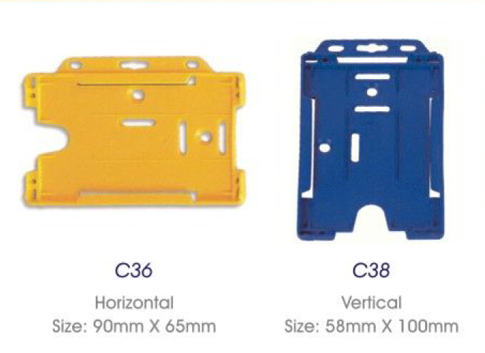 Rigid Name Badge Holder（C36/C38）
