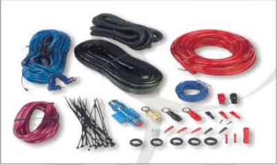 Kit audio del cableado del amplificador de la instalación del coche del kit del amperio del coche del alto grado 4GA CCA