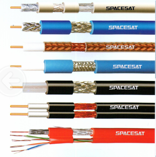 Cable coaxial del profesional RG6 de la alta calidad