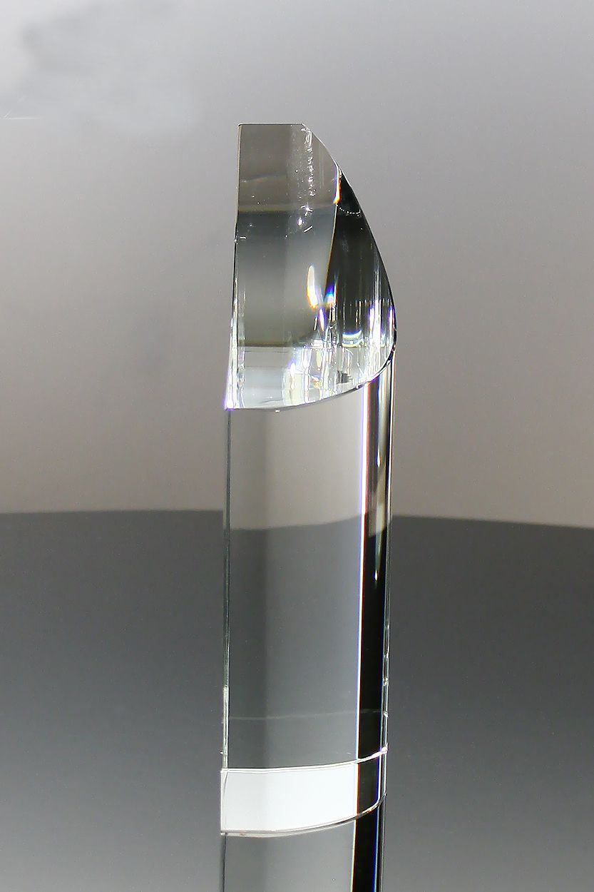 Recognition Rewards Trophy Eddy Leadership Crystal Award