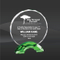 Green Arch Crystal Circle Award (D-CRY451, D-CRY452, D-CRY453)