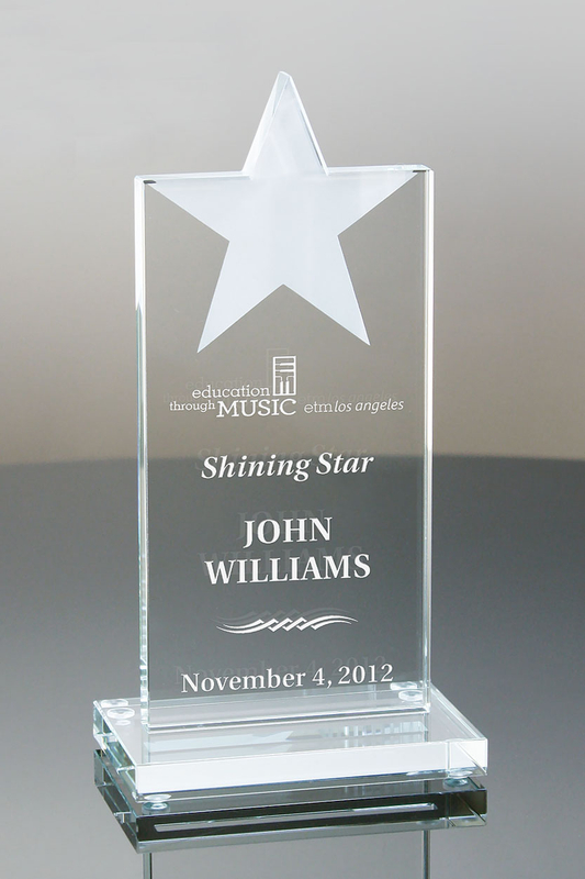 Frosted Crystal Star