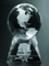 Globe Optical Crystal Award (CA-1204)