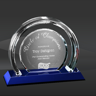 Blue Crystal Halo Award (CD-6880, CD-6881, CD-6882)