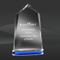 Blue Peak of Success Crystal Award (MPI-SF-150BU-9)