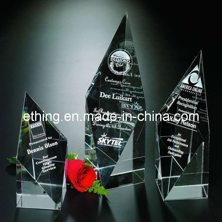 Diamond Spire Optical Crystal Award (CA-1188)