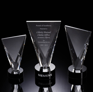 Brigadier Crystal Award (#998-OCTP07, #998-OCTP08, #998-OCTP09)