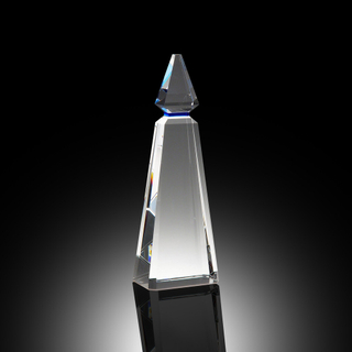 Blue Pineal Elite Crystal Award (#E2899)
