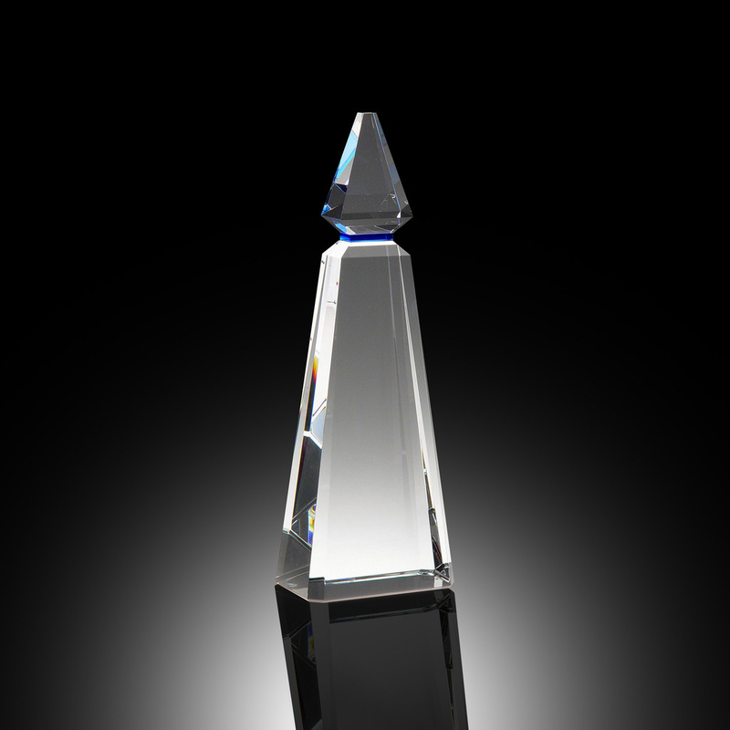 Blue Pineal Elite Crystal Award (#E2899)