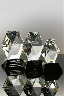 Electra Crystal Award (#5051-5A, #5051-6A, #5051-7A)