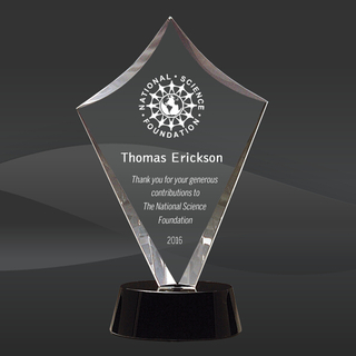 Diamond Fanfare Crystal Award (SCT-K3709, SCT-K3710, SCT-K3711)