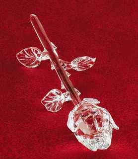 Crystal Glass Valentine Gift for Lover