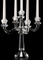 14in Crystal Diamond Candelabra