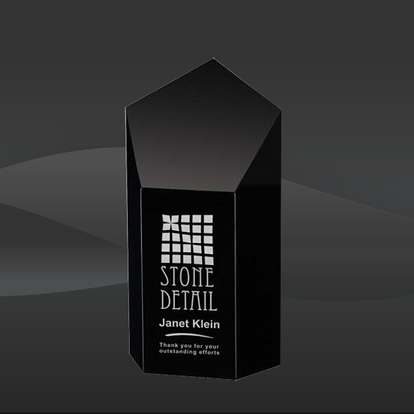 Dark Pentagon Tower Crystal Award (MP-OPT2611, MP-OPT2612, MP-OPT2613)