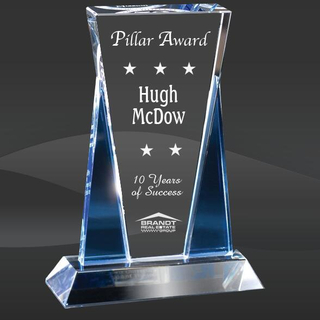 Wedged Crystal Award (T-FRF69)