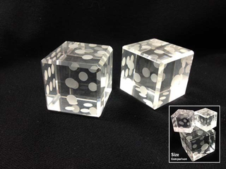 Crystal Deocration Gifts of Dice