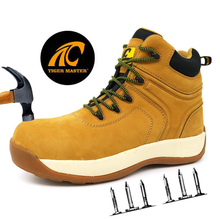 High Quality Anti-smashing Puncture Proof Outdoor Hiking Safety Shoes Men