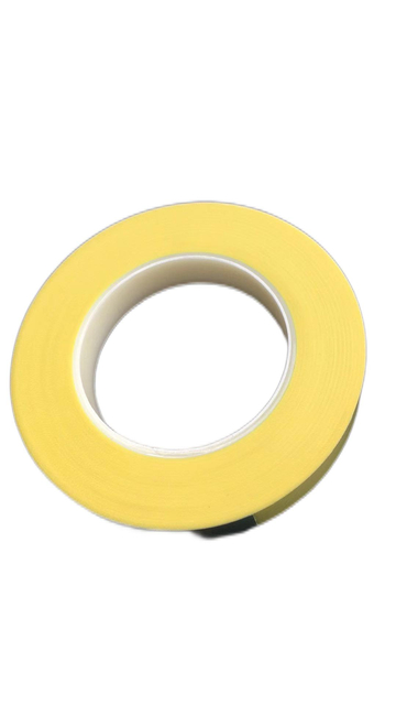 Uncoated splicing tape joint for abrasive belt yellow color 