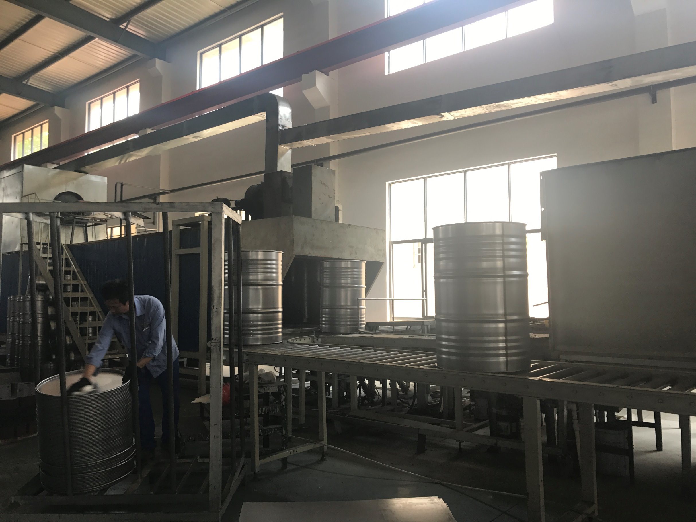 Automatic Machine Line for Steel Drum Production