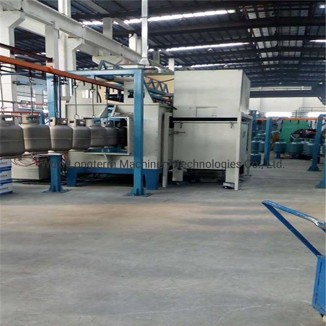High Quality Optimize Energy Consumption Powder Coat Production / Spray Booths for LPG Gas Cylinder