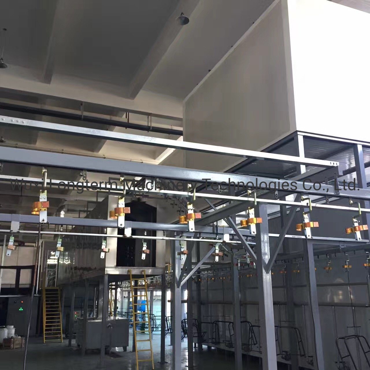 Customized Spraying Line for Elevator Door, High-Efficiency Metal Coating Machinery Line in China*